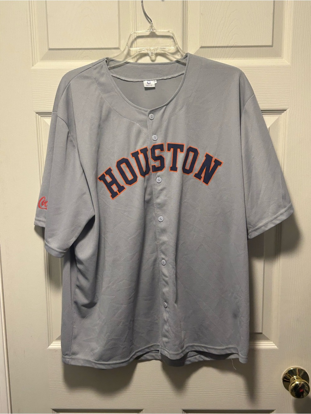 2022 Houston Astros Alex Bregman Colt 45 Gray SGA Jersey XL Coke MLB